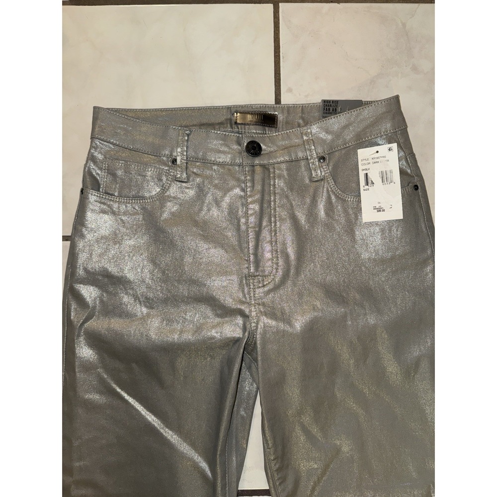 NWT Kut From The Kloth Charlize Coated Cigarette Leg Jeans Size 6 - Picture 5 of 16